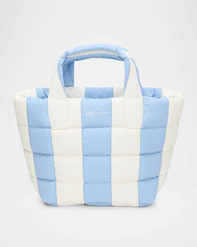 Porter Small Marshmallow Stripe Tote Bag